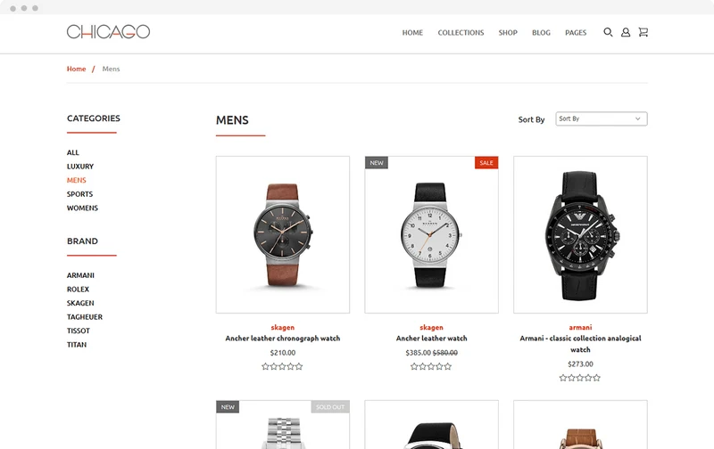 Chicago Shopify Theme