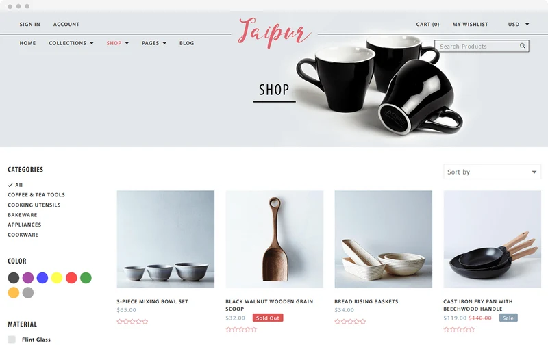Watches Shopify Theme - Jaipur