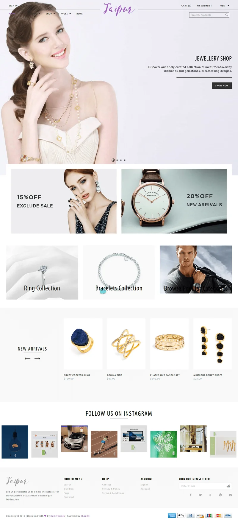 Watches Shopify Theme - Jaipur
