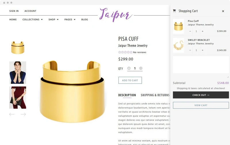 Watches Shopify Theme - Jaipur