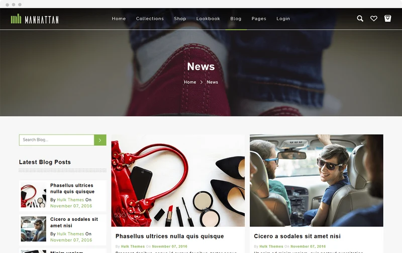 Watches Store Manhattan Shopify Theme