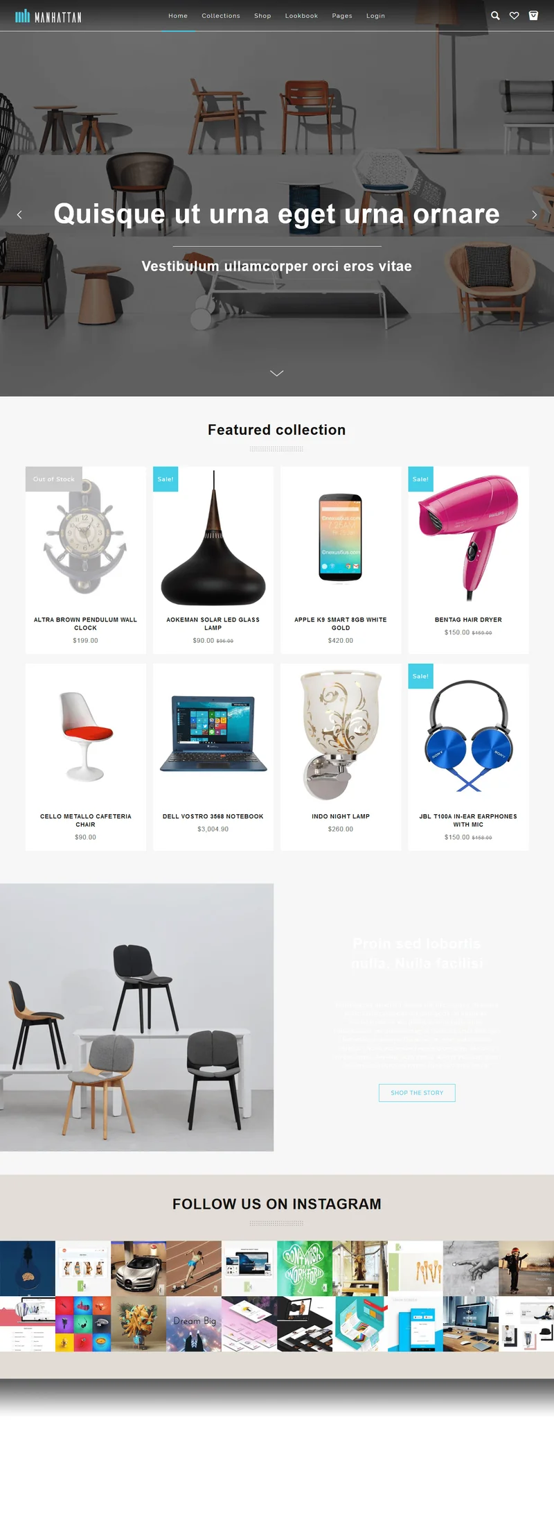 Watches Store Manhattan Shopify Theme