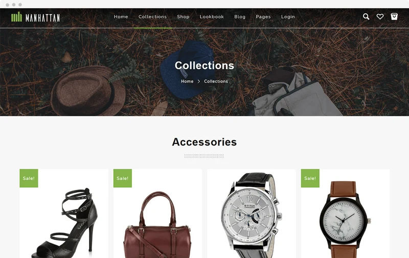 Watches Store Manhattan Shopify Theme