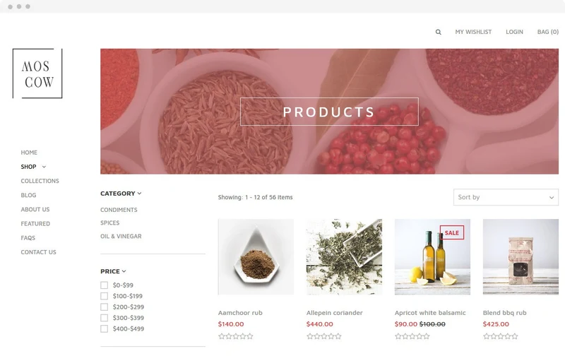 Watches Store Moscow Shopify Theme