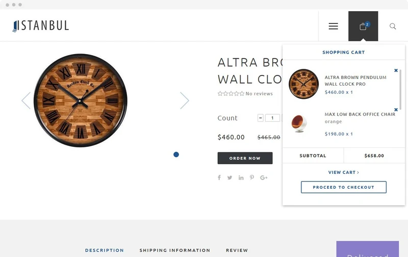 Watches Store Istanbul Shopify Theme