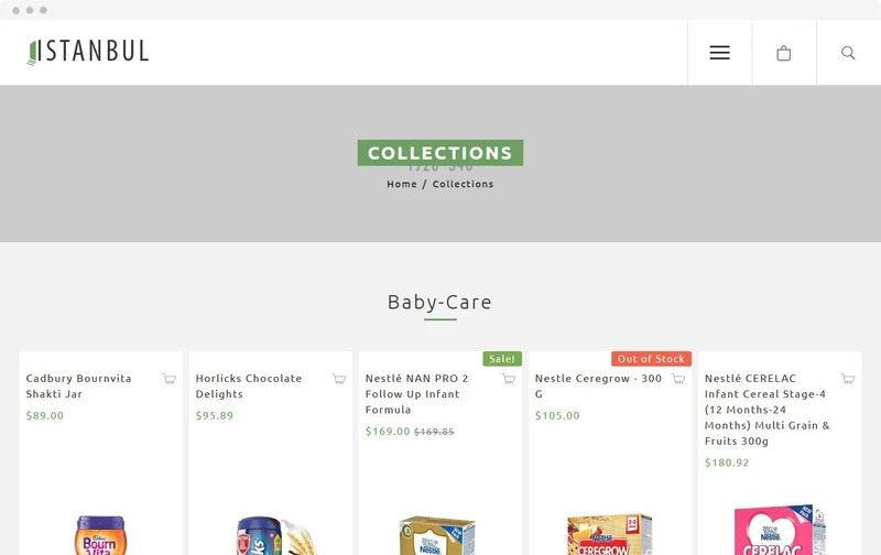 Watches Store Istanbul Shopify Theme