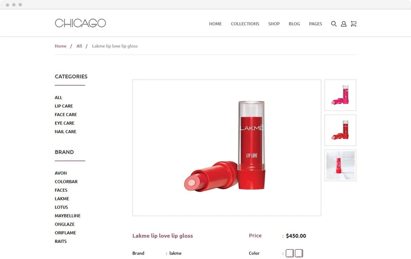 Watches Store Chicago Shopify Theme