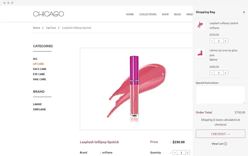 Watches Store Chicago Shopify Theme