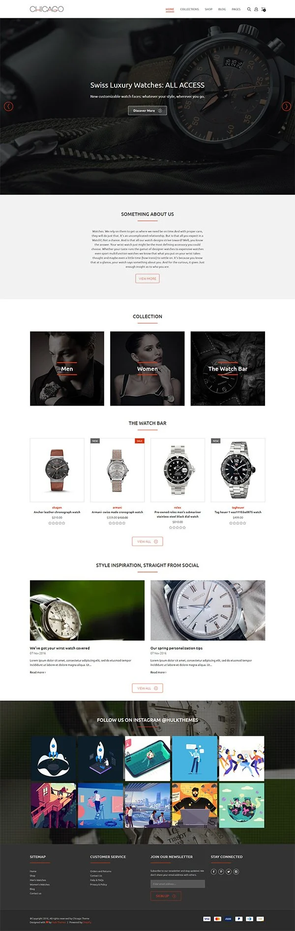 Health Store Chicago Shopify Theme