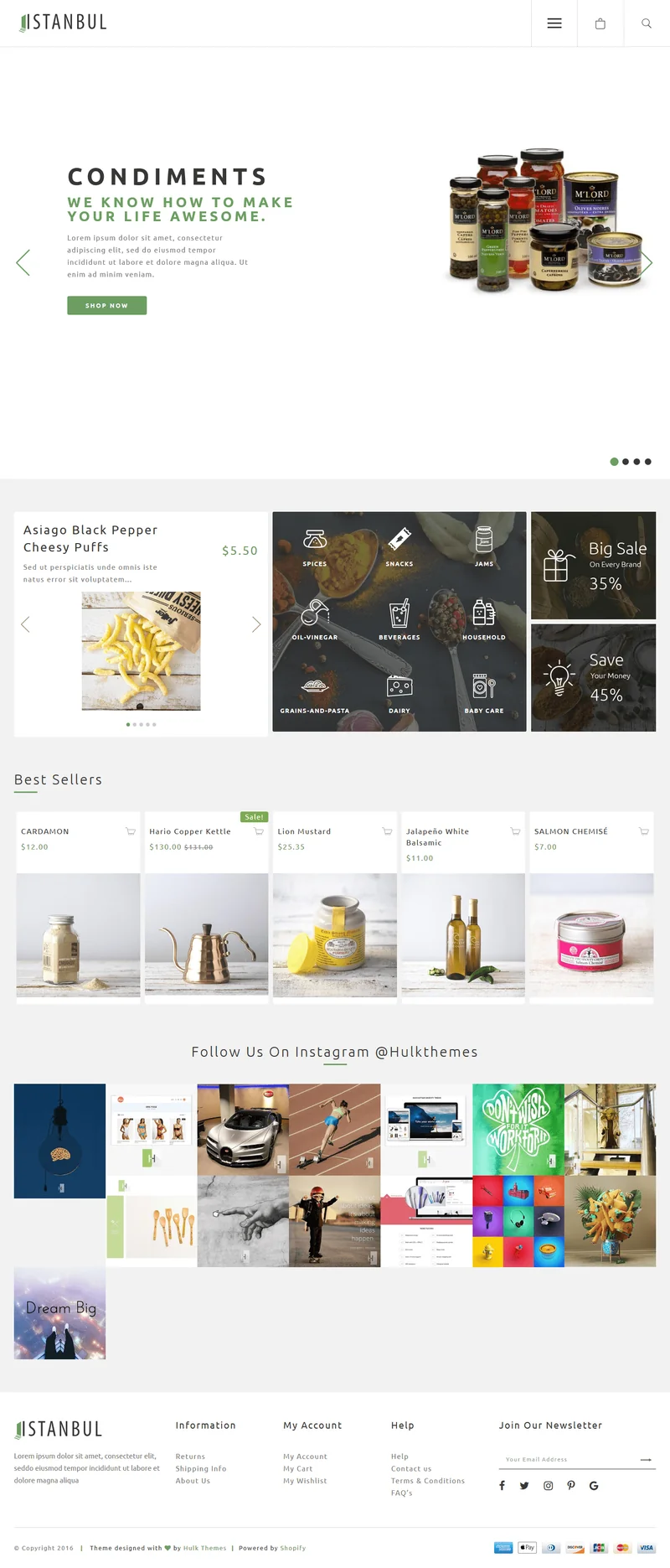 Health Store Istanbul Shopify Theme