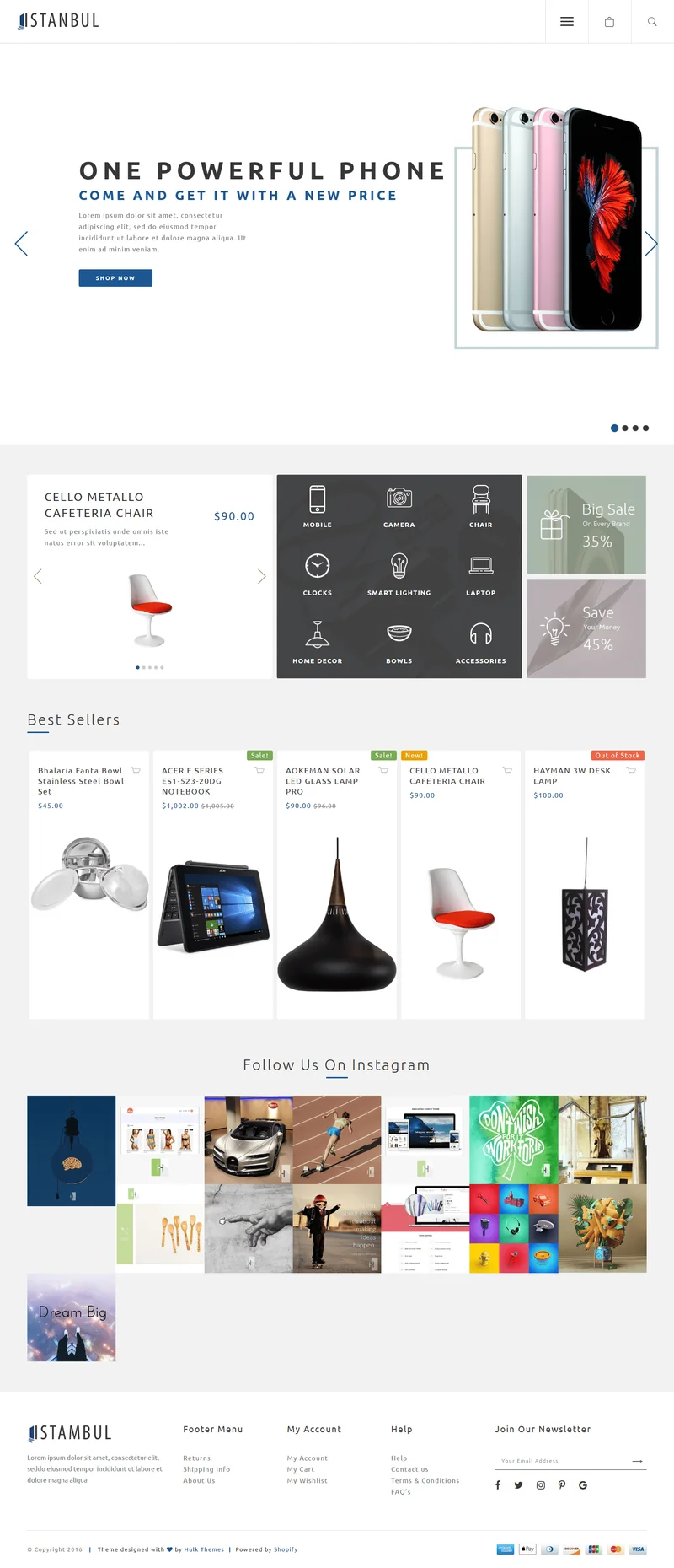 Health Store Istanbul Shopify Theme