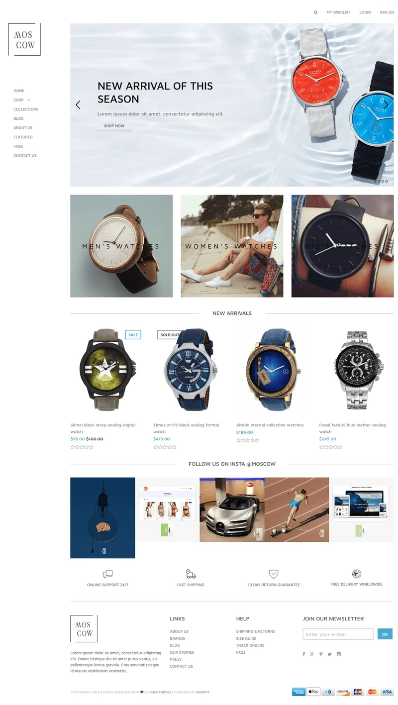 Health Store Moscow Shopify Theme