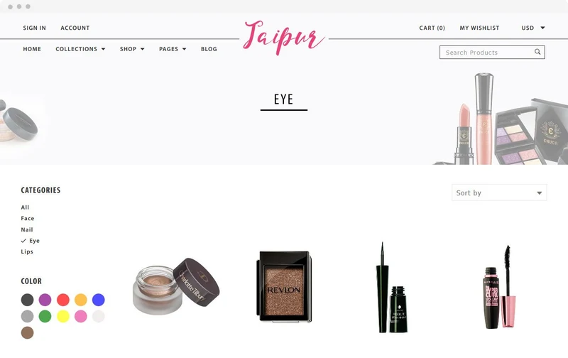 Beauty Shopify Theme - Jaipur