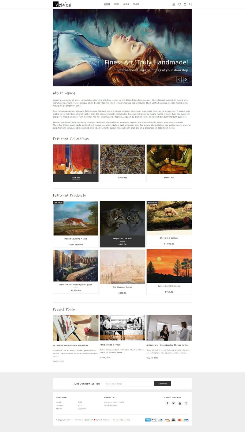 Venice Shopify Theme - HulkApps