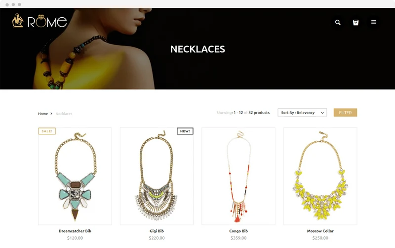Rome Shopify Theme - HulkApps