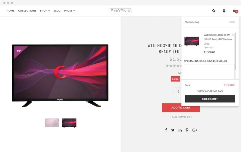 Phoenix Shopify Theme