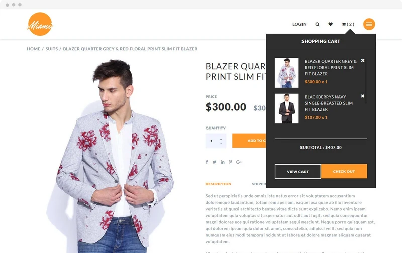 Miami Shopify Theme